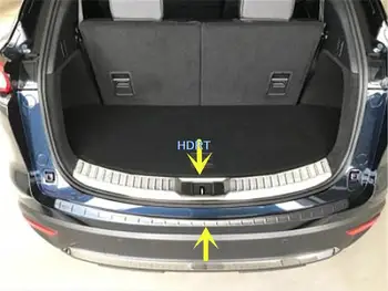 Автомобильный Стиль Накладка На Порог Багажника Протектор Декоративные Аксессуары Защита Заднего Бампера Накладка Для Mazda CX-9 CX9 2017-2021