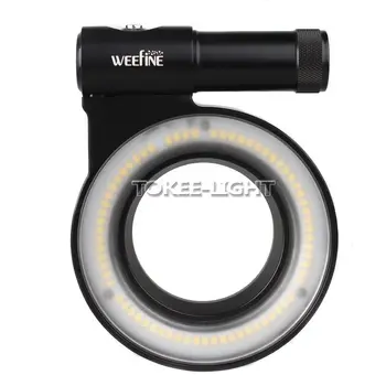Лампа для видеосъемки дайвинга Weefine Ring Light для TG5 RX100 Корпус камеры Sony Nikon Макросъемка Подводная съемка M67
