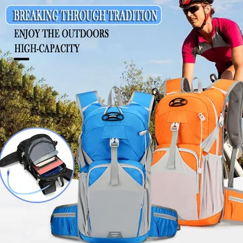 Многослойный рюкзак для верховой езды большой емкости, противоугонная короткая дорожная сумка для кемпинга