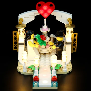 Набор светодиодных светильников Building Blocks Wedding Favour Set 2018 для LEGO 40197 (в комплект входит только комплект светильников)
