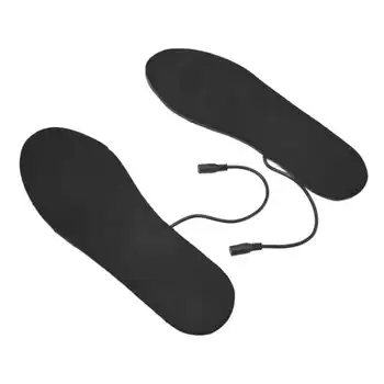 Нагревательные накладки для обуви Дышащие стельки для согревания ног 40 Электрический мягкий режущий USB для зимы