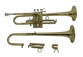 Популярный золотой лак для ключей Eb/D-труба